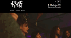 Desktop Screenshot of junctionartsfestival.com.au